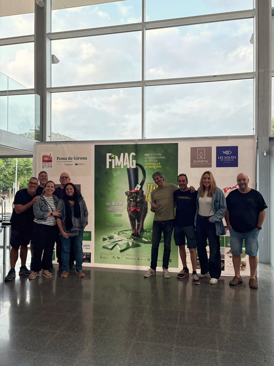 fimagmagia's tweet image. ✨Ens espera una edició 🍀ABRACADABRANT!

L'equip de FIMAG ja estem preparats, i tu? 🤩

🎟 - 🎩 - ℹ️: fimag.cat

🤝Patrocinat per: #PomadeGirona #PalauSolterraTorroella #FundacióVilaCasas #GrupEsPortal #FederopticsElisabet #AssessoriaTax