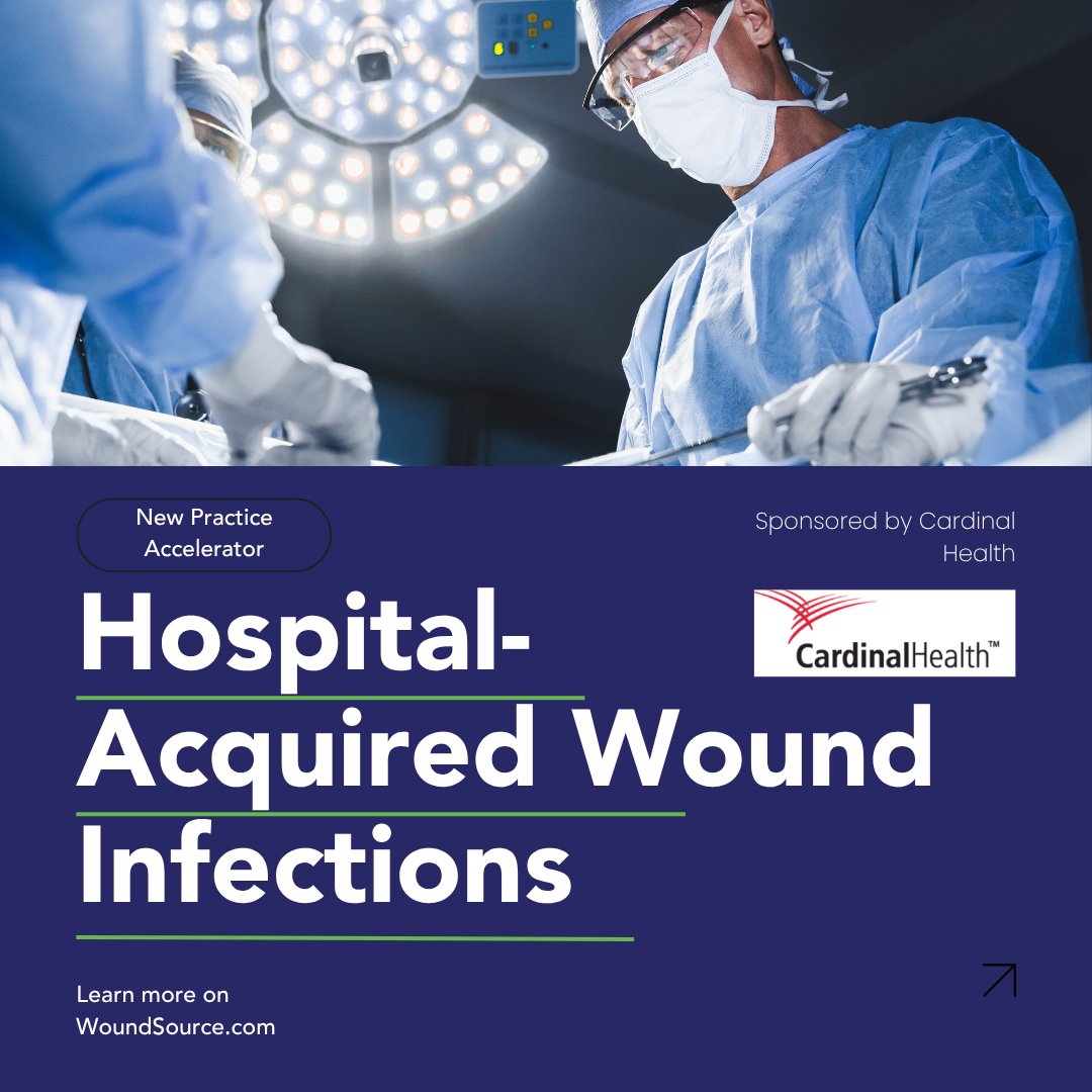 WoundSource's tweet image. 🔗hubs.ly/Q03qL2gT0

The latest Practice Accelerator is live on WoundSource! For the month of June, we are focusing on Hospital-Acquired Wound Infections.

Sponsored by Cardinal Health

#WoundCare #PracticeAccelerator #WoundHealing #ClinicalImplementation