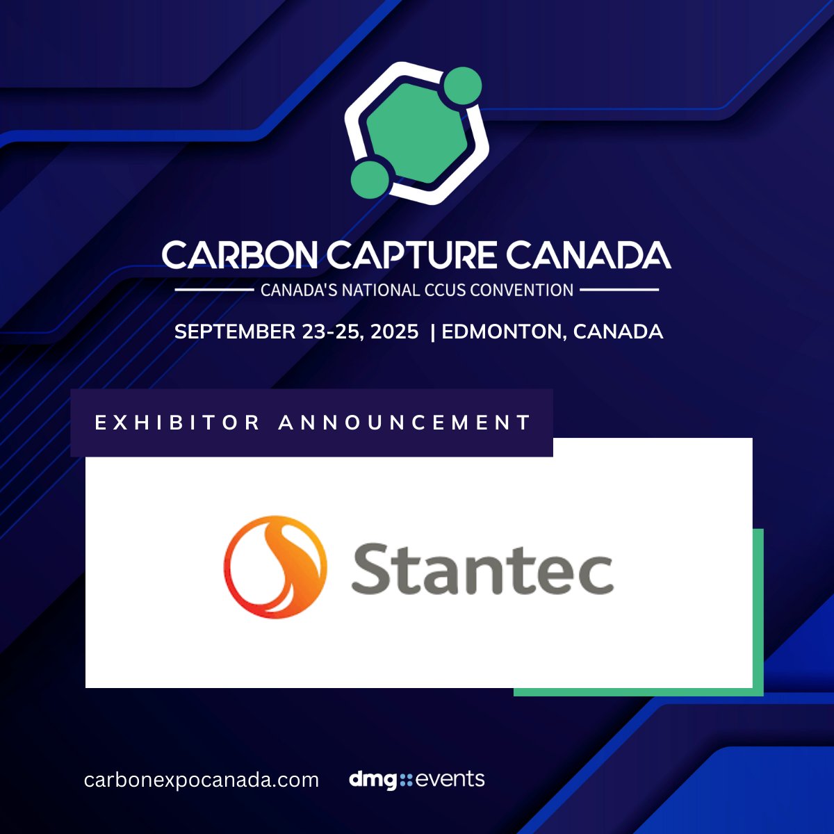 The momentum is growing! More leading organizations are coming together at Carbon Capture Canada 2025 to showcase cutting-edge CCUS solutions.

Sanjel Energy Systems, SensorEra, SLB, Stantec

Be part of Canada’s premier hub for carbon innovation: carbonexpocanada.com
