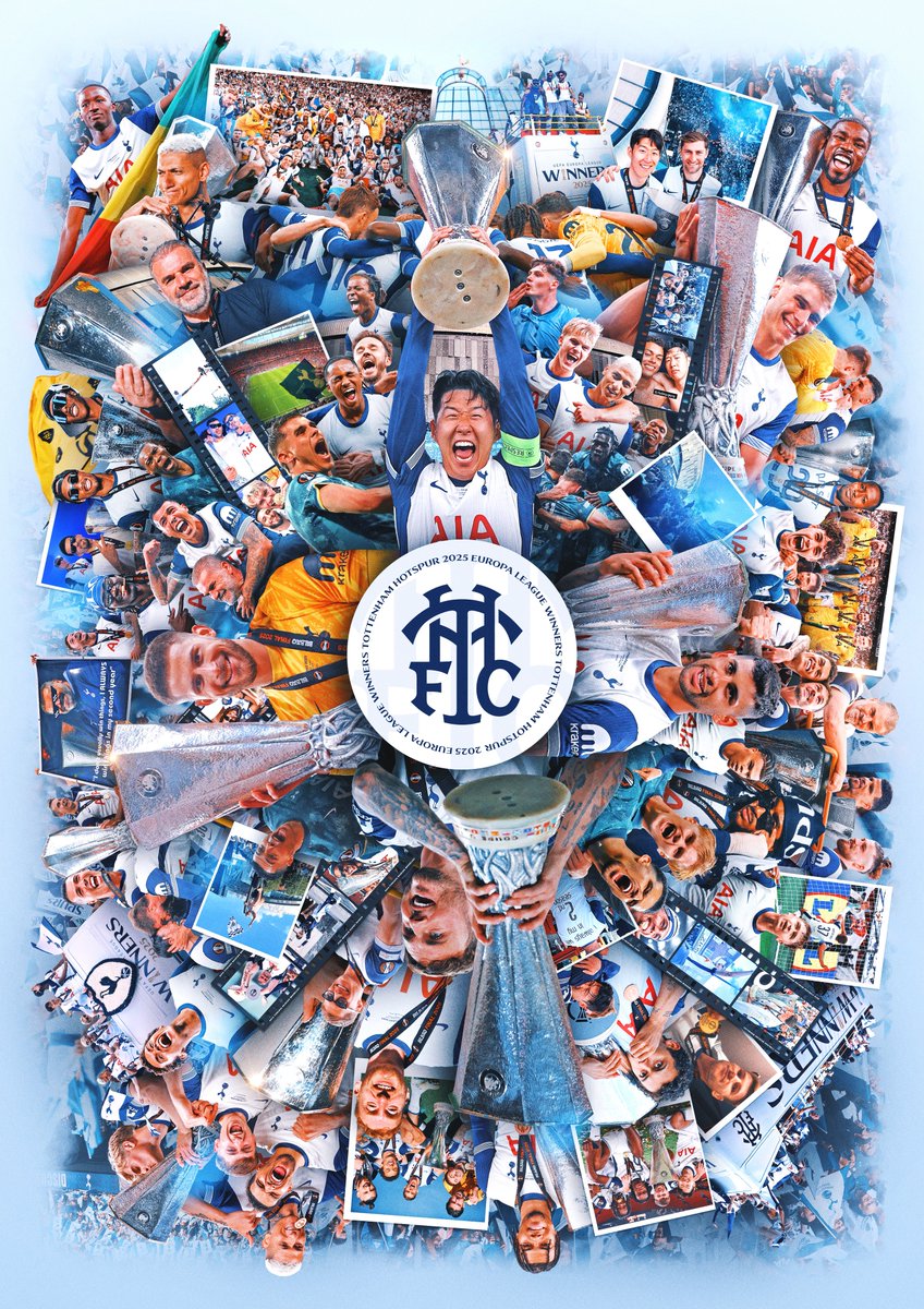 B3x_Graphics's tweet image. 🚨GIVEAWAY🚨
As promised, I have 10 A3 prints of my Spurs UEL winners artwork up for grabs. These are high quality, Giclee fine art prints.
Like, repost & comment “CHAMPIONS” to enter. 1 entry per person.
10 winners chosen at random & DM’d on Saturday 7 June. ⚠️UK ONLY⚠️