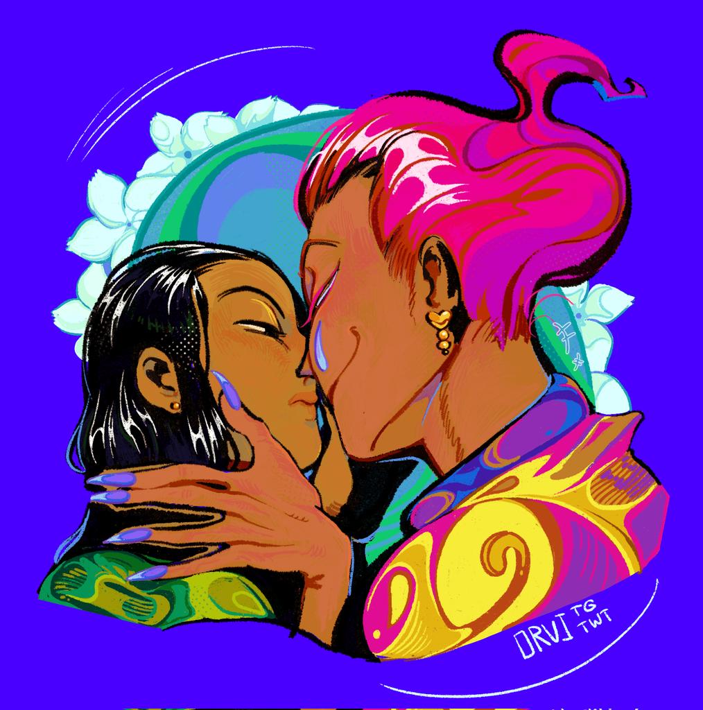 o_r_v_i_'s tweet image. its pride month so im back to the murder clown fiancées realness🤧🥰
#hxh
#hisoillu
#hisoka #illumi