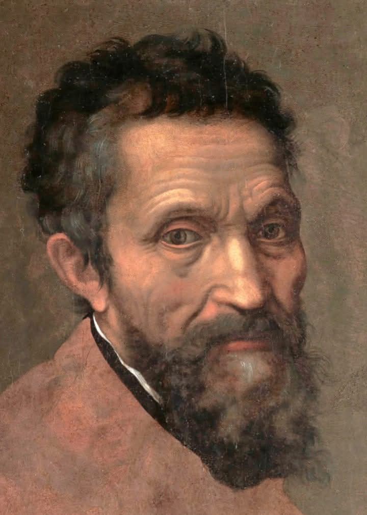 Daniele da Volterra 1509 1566 Ritratto di Michelangelo
