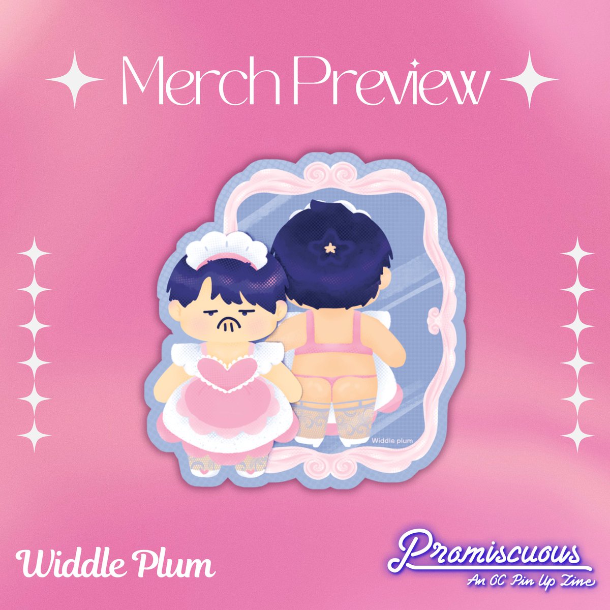PromiscuousZine's tweet image. ✨🌸 MERCH PREVIEW 🌸✨

Sticker by: widdleplum (instagram)

🗓️ Preorders: June 1st - June 30th

🛒 promiscuous.bigcartel.com