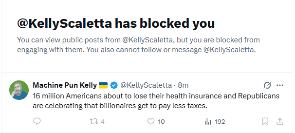 feelthebern624's tweet image. I have never blocked anyone on here. But I get blocked at least once a day by a dem just because they can't defend a simple question I asked. Just happened again with this clown. Absolute pussies.