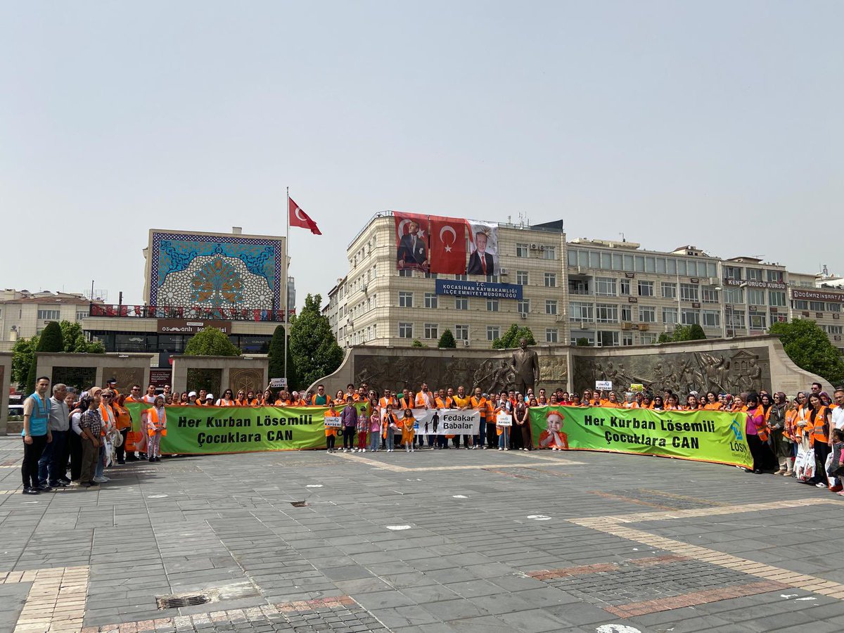 Cadde cadde, sokak sokak, mahalle mahalle haykırdık sesimizi
#HerKurbanLösemiliÇocuklaraCan
#kayseri