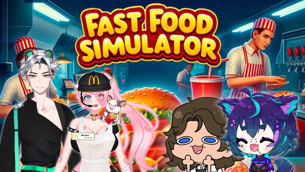 Lanie 🐾🧬 (@lanielumevt) on Twitter photo I’LL BE GOING LIVE TODAY AT 5PM CST TO RELIVE MY TRAUMA AS A FAST FOOD WORKER! I’ll be collabing with <a href="/_cheese_again/">Cheese Again</a>, <a href="/IndicoKuma/">IndicoKuma 🐼 Vtuber</a>, and <a href="/MoobieVT/">Moobie 🧠🐮🔪『♡ENVtuber♡』🔞 Zombie-Cow!</a>!! After that, we may do Gartic Phone or perhaps Apex!! Come say hi pookies 😋🍔🍟 I’LL BE GOING LIVE TODAY AT 5PM CST TO RELIVE MY TRAUMA AS A FAST FOOD WORKER! I’ll be collabing with <a href="/_cheese_again/">Cheese Again</a>, <a href="/IndicoKuma/">IndicoKuma 🐼 Vtuber</a>, and <a href="/MoobieVT/">Moobie 🧠🐮🔪『♡ENVtuber♡』🔞 Zombie-Cow!</a>!! After that, we may do Gartic Phone or perhaps Apex!! Come say hi pookies 😋🍔🍟