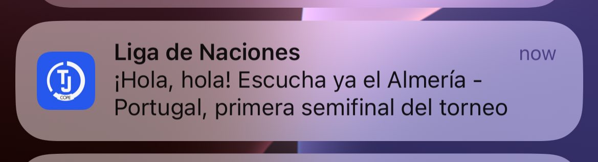 Hola <a href="/tjcope/">Tiempo de Juego</a> partidazo Almería-Portugal. ¿Dónde juegan?