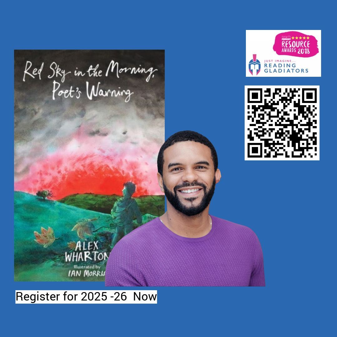 Just Imagine (@imaginecentre) on Twitter photo Our selection panel couldn't resist <a href="/alexwhartonpoet/">Alex Wharton</a> Red Sky in the Morning for Year 5 Reading Gladiators. ‘manages to mix a love for nature alongside a love for language.’ ‘Encouraging the reader to be creative… to find a poem that sparks our imagination.’ <a href="/MrsAtkinreads/">Jane Atkin</a> Our selection panel couldn't resist <a href="/alexwhartonpoet/">Alex Wharton</a> Red Sky in the Morning for Year 5 Reading Gladiators. ‘manages to mix a love for nature alongside a love for language.’ ‘Encouraging the reader to be creative… to find a poem that sparks our imagination.’ <a href="/MrsAtkinreads/">Jane Atkin</a>