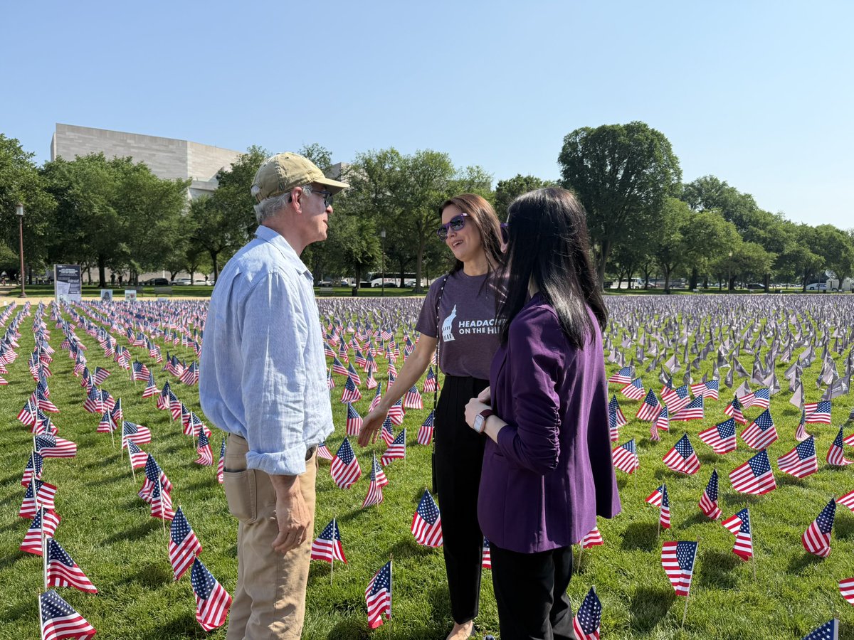 Let’s bring headache disorders to the light and make them visible 
#FLAGSFORHEADACHE check out FlagsForHeadache.com and support the Headache act 

youtube.com/watch?v=FJplS0…
<a href="/AHDAorg/">AHDA/THA</a> <a href="/AtriumHealthWFB/">Atrium Health Wake Forest Baptist</a>