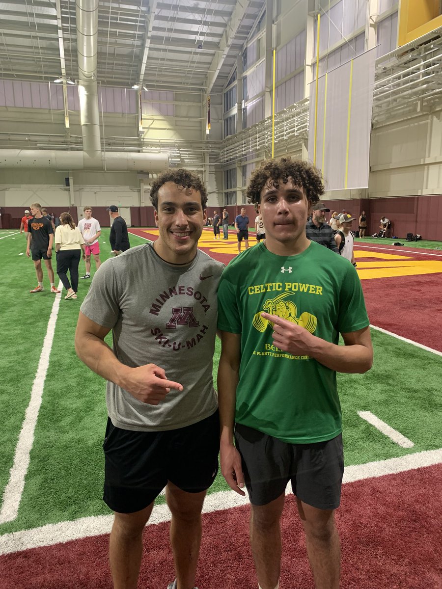 CStubbsII's tweet image. Thank you @GopherFootball @Coach_Fleck for the opportunity to compete and tour the facilities at camp earlier this week‼️ Received great feedback from the coaches and catching up with @marianosori_ ‼️ Grateful 🙏🏾 and the work will continue 🧱 ❌🧱