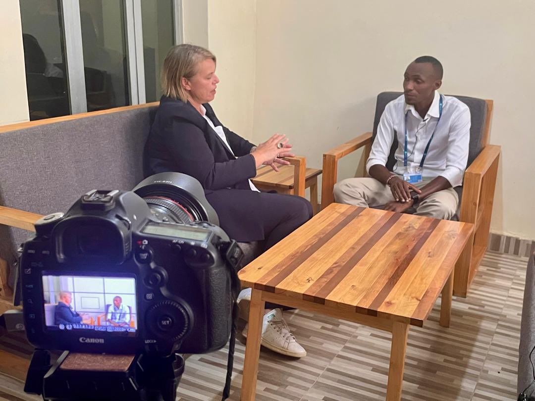 Alison Thorpe (@a_thorpeuk) on Twitter photo Did my first radio interview in Rwanda today, at the end of a great two day visit to the beautiful western province.
<a href="/KarongiDistr/">Karongi District</a>
<a href="/NyabihuDistrict/">Nyabihu District</a>
<a href="/RwandaWest/">Western Province I Rwanda</a>
Thank you <a href="/RIsangano/">Radio Isangano</a> for hosting me! Did my first radio interview in Rwanda today, at the end of a great two day visit to the beautiful western province.
<a href="/KarongiDistr/">Karongi District</a>
<a href="/NyabihuDistrict/">Nyabihu District</a>
<a href="/RwandaWest/">Western Province I Rwanda</a>
Thank you <a href="/RIsangano/">Radio Isangano</a> for hosting me!