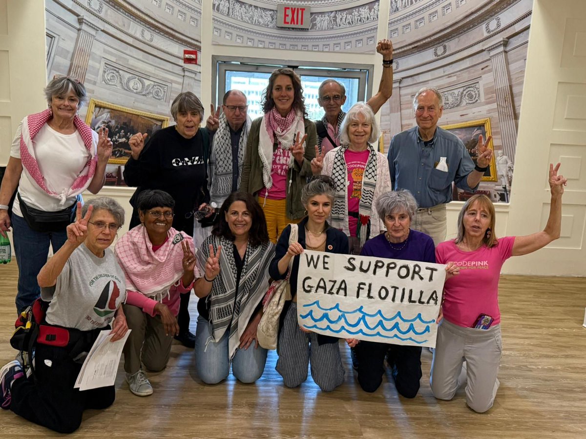 Medea Benjamin tweet media