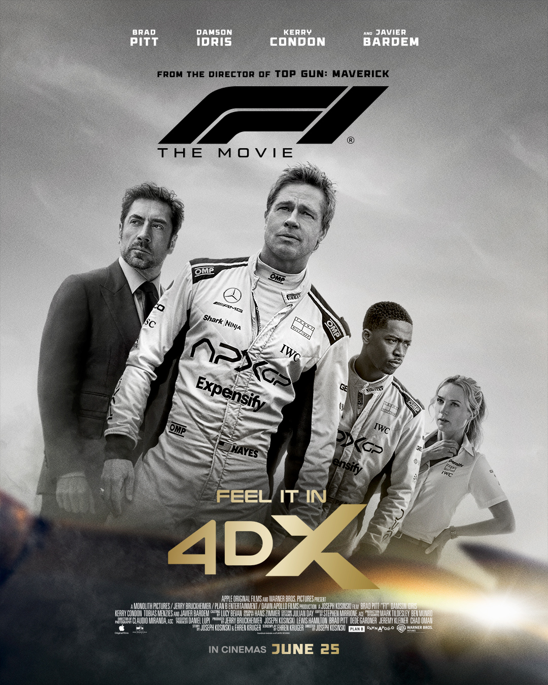 F1 4DX filmposter 