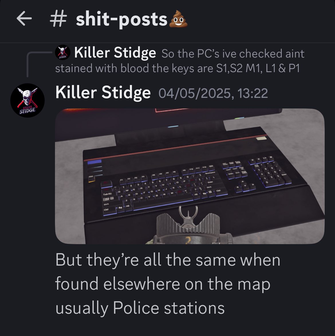 KillerStidge's tweet image. I knew these were suss, right from the moment I saw them appear on Verdansk 2025 in the Police Stations and the same computer used in the Storage Yard Block 28 room. 😱
The EE is bigger than we initially thought.