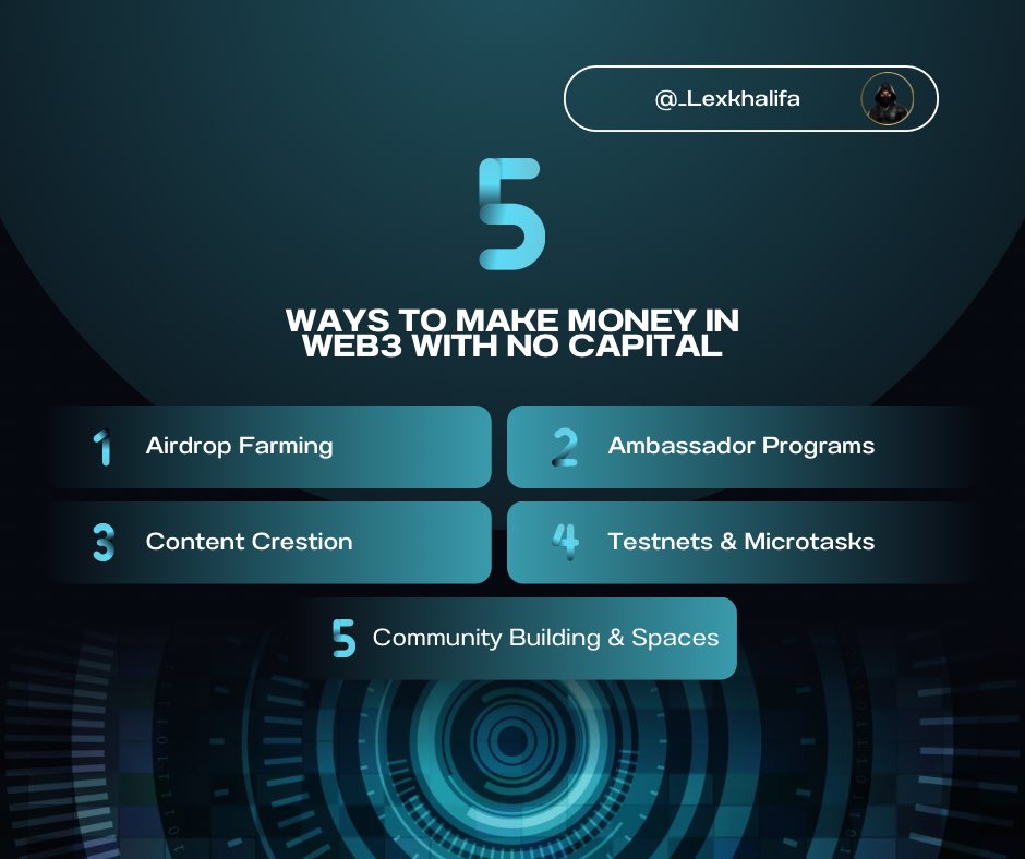 5 Real Ways to Make Money in Web3 From Scratch in 2025 (Even If You’re Broke); A Survival Guide for Africans, Dreamers, and Degens

So guys I’ve been getting lots of DMs from total newbies on how they can make money, survive and last on the space. So this is a little thread that