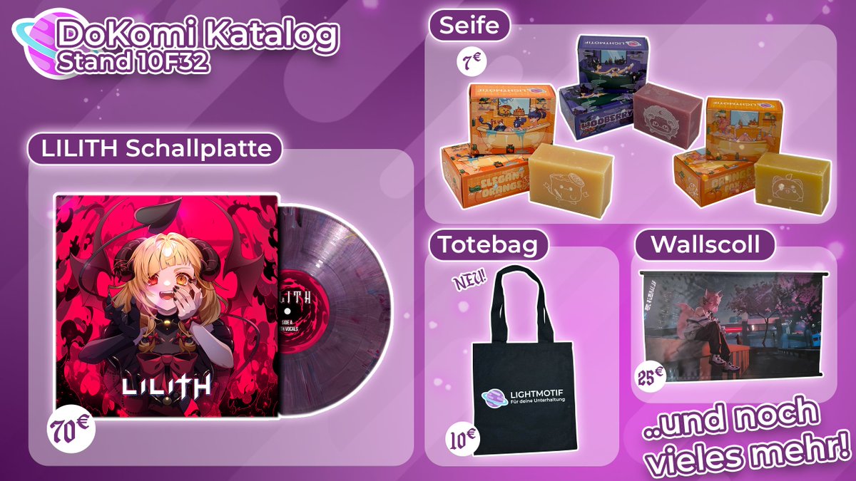 Was gibt's bei uns am Stand? 🤔

Fast alles! 🛍️ Klassiker, Neuauflagen &amp; exklusive Neuheiten!

Aber: Nicht alles wird gespoilert!

Kommt zu uns an den Stand 10F32 und entdeckt den Rest selbst!