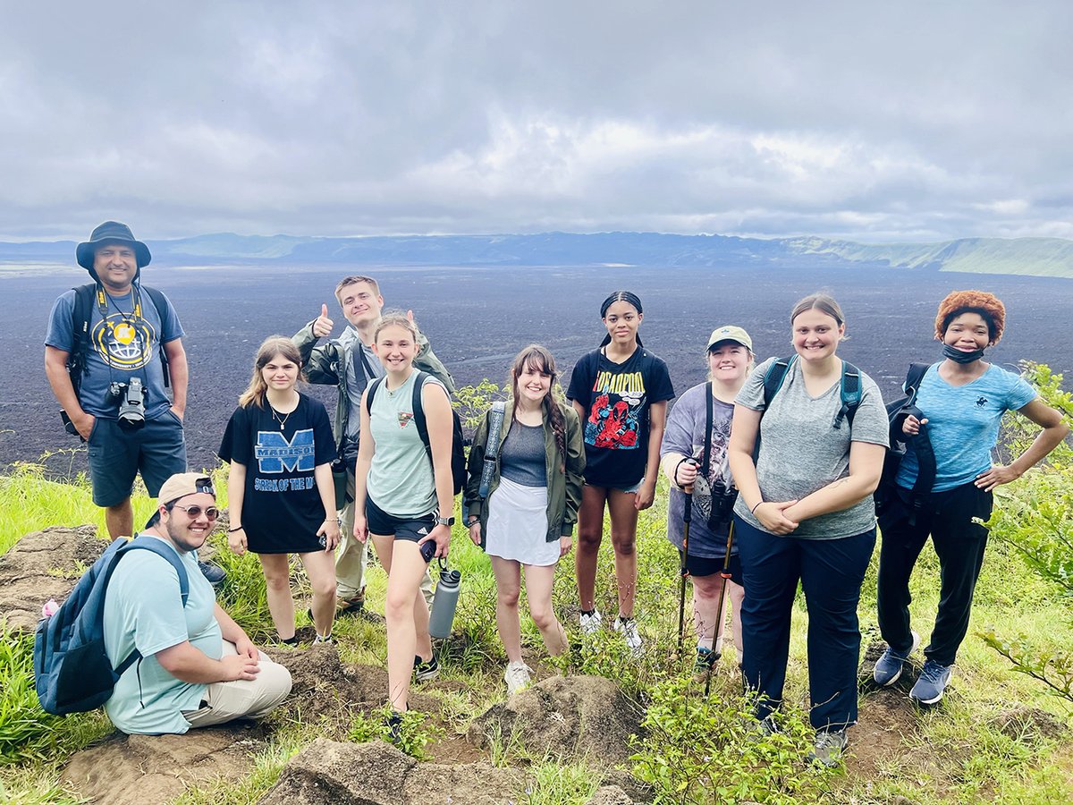 KSU Arts & Sciences (@ksu_collegeofas) on Twitter photo Final stop: Isabela Island. At the expansive caldera of Sierra Negra—one of the largest active volcanoes on Earth—students explored the unique geology that makes the Galápagos so extraordinary.
#KentStateAbroad <a href="/KentState/">Kent State</a> @StudyAbroadKent @KSUChemistry Final stop: Isabela Island. At the expansive caldera of Sierra Negra—one of the largest active volcanoes on Earth—students explored the unique geology that makes the Galápagos so extraordinary.
#KentStateAbroad <a href="/KentState/">Kent State</a> @StudyAbroadKent @KSUChemistry