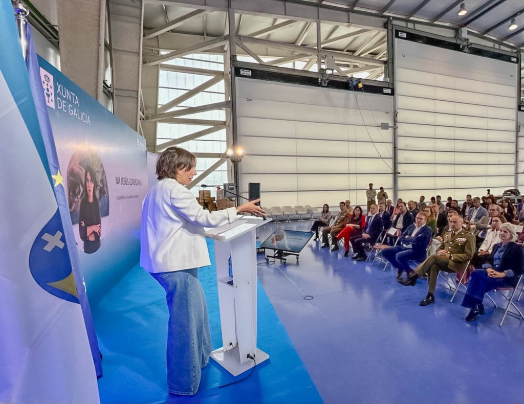 🚀 Lorenzana subliña que a política industrial da Xunta situará a Galicia á vangarda de Europa no sector da seguridade e a defensa e destaca o papel da aceleradora BFAero como unha “aposta estratéxica” da Xunta polo sector aeronáutico e aeroespacial.

🔗 xunta.gal/notas-de-prens…