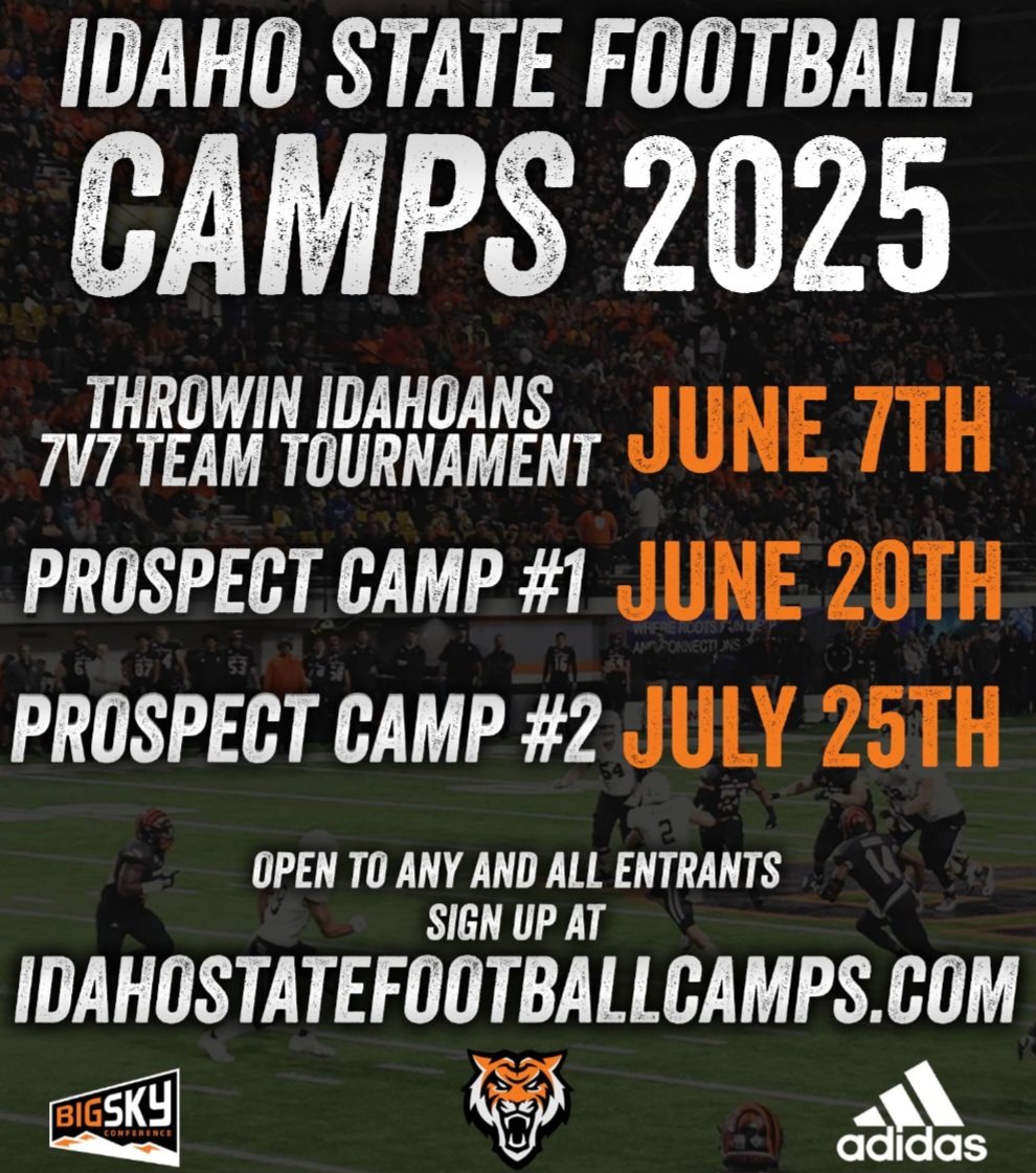 Grateful to be invited to the ISU camp by <a href="/CoachAnguay_ISU/">CoachSamsonAnguay</a>! Ready to compete. <a href="/BengalGridiron/">Idaho State Football</a>  <a href="/MHSWarriorFB/">MHSWarriorFootball</a> <a href="/IdahoRecruitHub/">Idaho Recruit Hub</a> @CoachCMacMHS