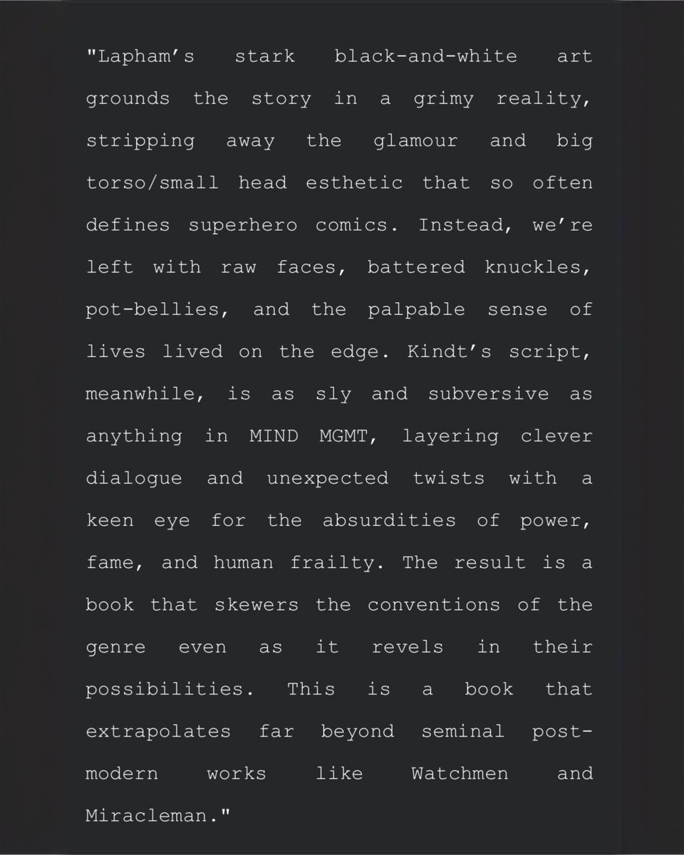 BAD IDEA is proud to announce that the acclaimed filmmaker, screenwriter, and comic book creator, David S. Goyer, has graciously provided a brand-new introduction for THE HERO TRADE: HERO FOR SALE trade paperback, which arrives in stores worldwide on July 9th.

The industry