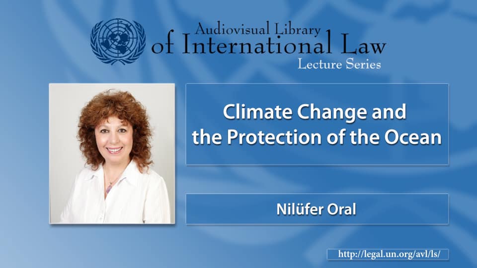 To celebrate World Oceans Day, we invite you to watch a lecture by Ms. Nilüfer Oral, entitled “Climate Chage and Protection of the Ocean”, available at <a href="/UN_AVL/">UNAudiovisualLibrary</a>: legal.un.org/avl/ls/Oral_EL…