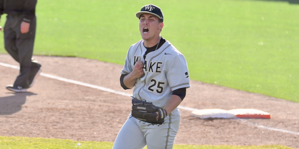 Kendall Rogers (@kendallrogers) on Twitter photo TRANSFER: <a href="/WakeBaseball/">Wake Forest Baseball</a> RHP Josh Gunther has entered the Transfer Portal. Gunther, who was up to 96 w/ his FB and had a 50% whiff rate w/ CU and 46% whiff w/ CH, had 47 strikeouts in 29 innings and 26 apps for the #Deacs in 2025.
Profile: d1baseball.com/player/1722198…
Portal: TRANSFER: <a href="/WakeBaseball/">Wake Forest Baseball</a> RHP Josh Gunther has entered the Transfer Portal. Gunther, who was up to 96 w/ his FB and had a 50% whiff rate w/ CU and 46% whiff w/ CH, had 47 strikeouts in 29 innings and 26 apps for the #Deacs in 2025.
Profile: d1baseball.com/player/1722198…
Portal:
