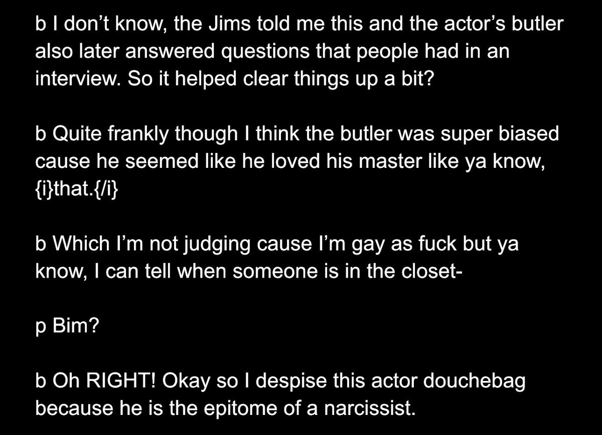 TheIdealIplier's tweet image. Happy Bactor day! 🥰 This is the only Bactor snippet ya’ll are getting in this game-
Bim hates Actor too and I find that hilarious but he knows when someone is in the closet too- HSHHDHDHD