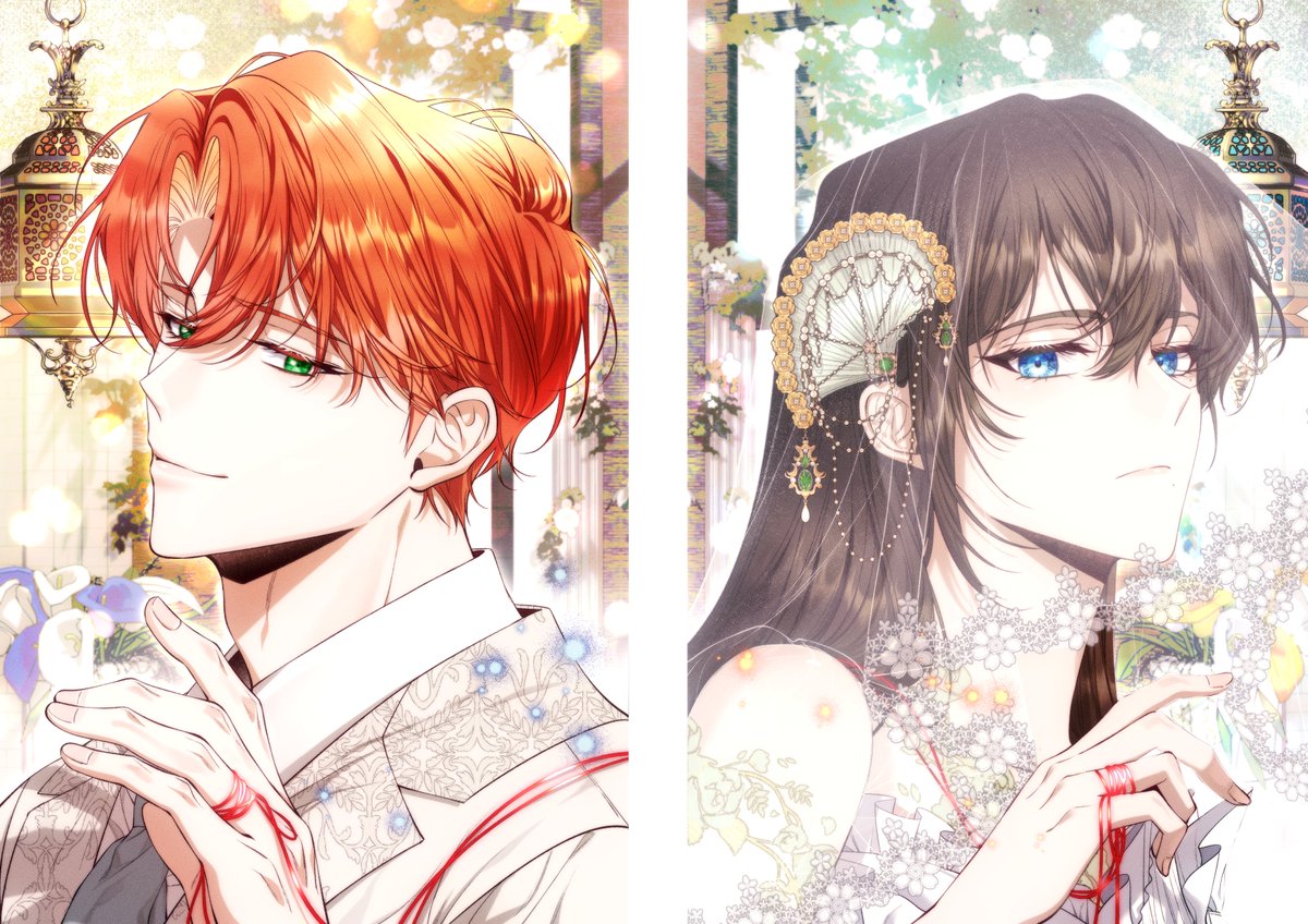 웨딩 컨셉 커미션 
두 사람만의 분위기를 담아내는 게 정말 재밌었고, 친구가 너무 마음에 들어 해줘서 감동…😭💍

kre.pe/whB2
커미션 열려있습니다. 관심 있으시다면 편히 와주세요^^