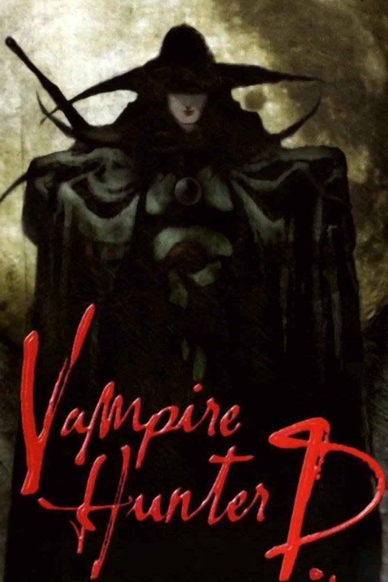 Tonight I’ve decided I HAVE to revisit this fine gem now that it’s on Shudder 🤩 I haven’t seen it since I was a kid so I don’t remember it well, but well enough to know I loved it 🥰 #NowWatching #VampireHunterD #HorrorFam #MutantFam