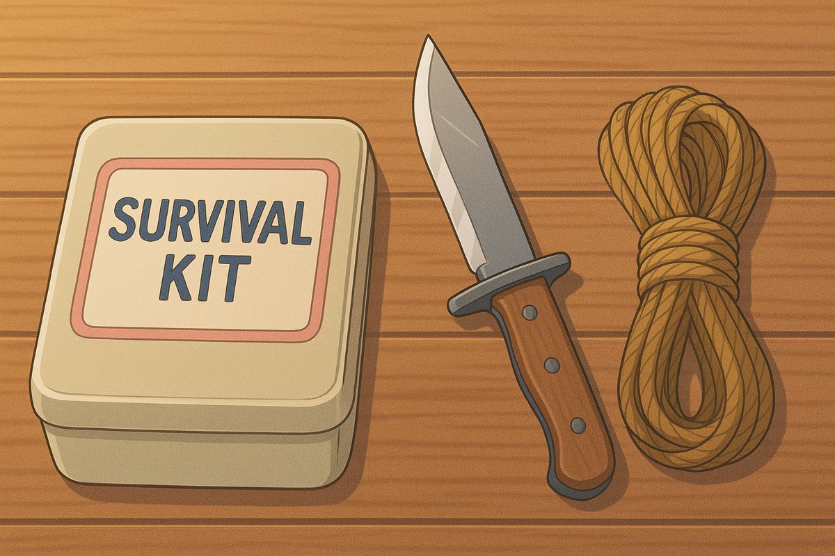 During my first day in the Softlands I've collected a survival kit, rope and a big knife!

<a href="/wearebloopers/">wearebloopers</a>