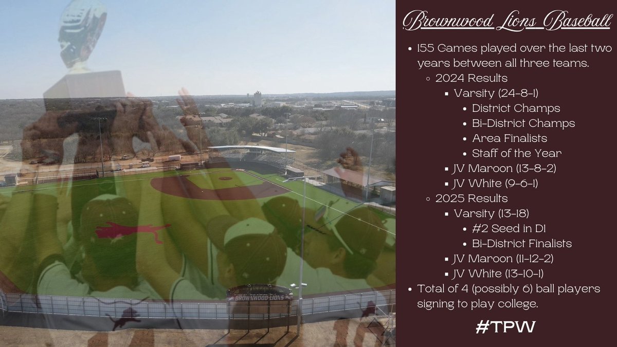 Talk about heading in the right direction! Next season can’t get here fast enough! #TPW