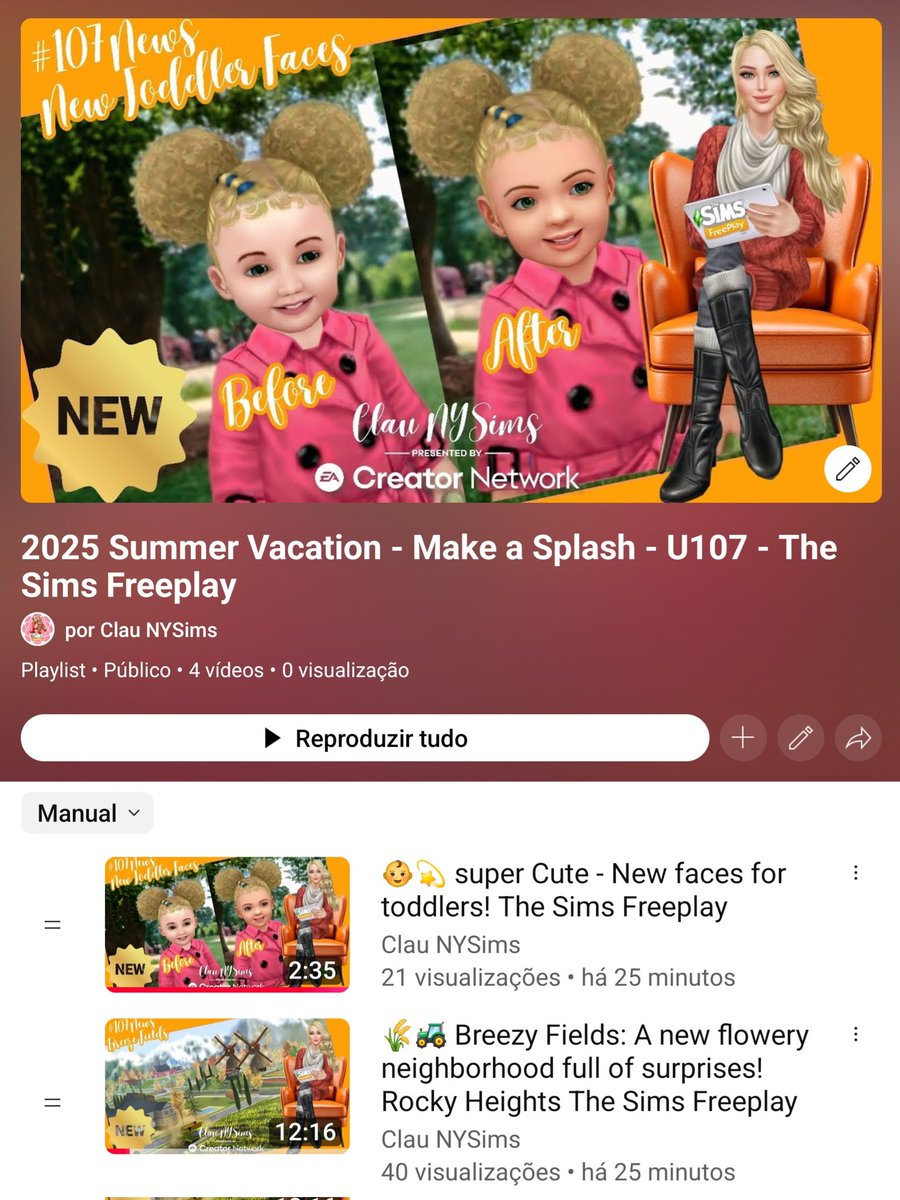 🇺🇲 EARLY ACCESS UNLOCKED!

The full content for The Sims FreePlay Update 107 — Summer Vacation: Make a Splash — is now LIVE, and it’s an extra special one!

🏘️ A brand-new neighborhood is coming!
Welcome to Breeze Fields, the newest district in Rocky Heights — a charming,