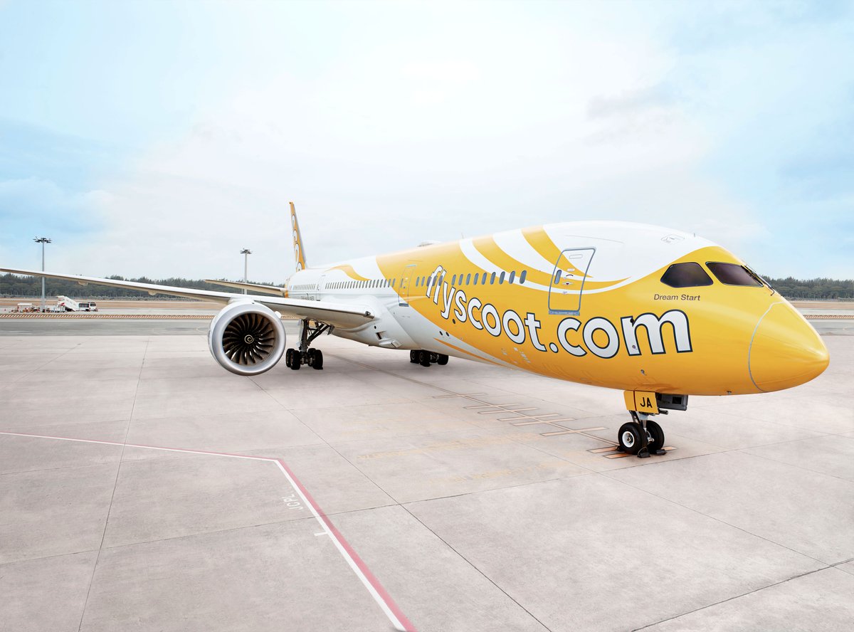 Over 1 billion passengers have flown on a 787 #Dreamliner thanks to airlines like @FlyScoot. In 2015, Scoot became the first airline to operate an all-787 fleet, switching exclusively to the 787 in just 7 months! Thanks for making the 787 Dreamliner journey truly unforgettable.