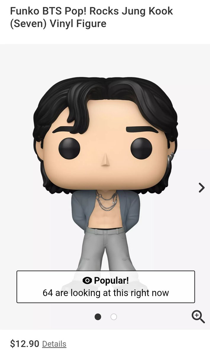 Jung Kook's Seven Funko Pop! is currently available for preorder at Hot Topic! I already bought mine this morning and he is a HOT SELLER! As an avid Jungkook collector, I can't wait to hold him in my hands!  hottopic.com/product/funko-…