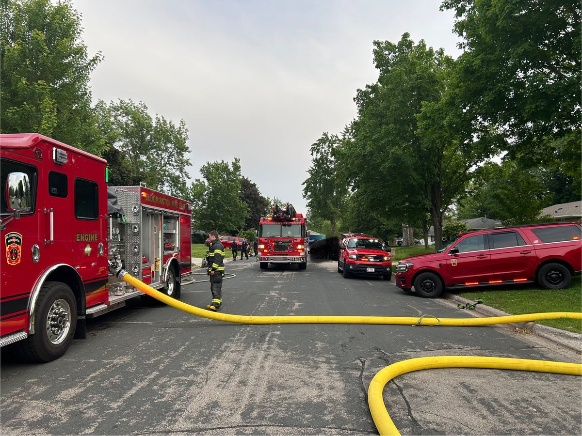 Bloomington Fire (@bfd_mn) on Twitter photo Structure Fire- 8100 block of Upton Ave involving a single story residential home. Several BFD crews along with <a href="/EdinaFire/">Edina Fire Department **Account No Longer Active</a> are on scene and have the fire under control. Structure Fire- 8100 block of Upton Ave involving a single story residential home. Several BFD crews along with <a href="/EdinaFire/">Edina Fire Department **Account No Longer Active</a> are on scene and have the fire under control.