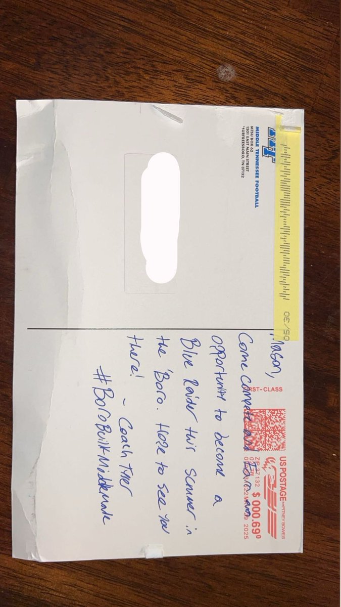 Mason Fields 2026 QB (@mason_fields18) on Twitter photo Thanks to <a href="/coach_monaco/">Coach Tyler Monaco</a> and <a href="/MT_FB/">Middle Tennessee Football</a> for the letter!
Ready to get down to camp and work!
<a href="/CoachDerekMason/">Derek Mason</a>
<a href="/CoachBodie4/">Bodie Reeder</a>
<a href="/C_CrowleyMT/">Coley Crowley</a>
<a href="/DixieHeightsFB/">Dixie Heights Football</a>
<a href="/VisionQb/">QB Vision</a>
<a href="/ocjacobmorris77/">Jacob Morris</a>
<a href="/CoachPBurke/">Patrick Burke</a>
<a href="/TJW_Scout/">TJ Warner</a> Thanks to <a href="/coach_monaco/">Coach Tyler Monaco</a> and <a href="/MT_FB/">Middle Tennessee Football</a> for the letter!
Ready to get down to camp and work!
<a href="/CoachDerekMason/">Derek Mason</a>
<a href="/CoachBodie4/">Bodie Reeder</a>
<a href="/C_CrowleyMT/">Coley Crowley</a>
<a href="/DixieHeightsFB/">Dixie Heights Football</a>
<a href="/VisionQb/">QB Vision</a>
<a href="/ocjacobmorris77/">Jacob Morris</a>
<a href="/CoachPBurke/">Patrick Burke</a>
<a href="/TJW_Scout/">TJ Warner</a>