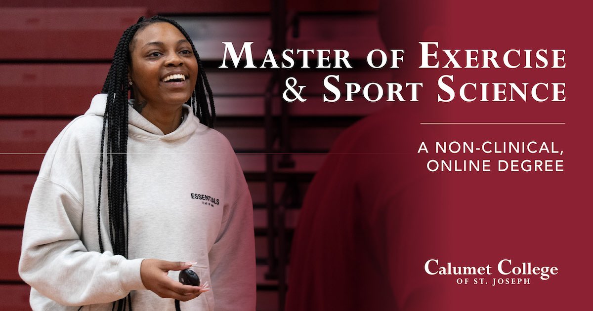 Our New Degree Is Your New Direction
Announcing the Master of Exercise &amp; Sport Science, a fully online, non-clinical degree built for real-world leadership in fitness and sport.
 
- A flexible, online program
- Real-world application, not deep science
- Finish in 18–24 months