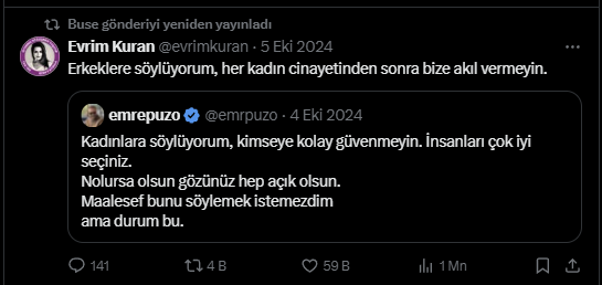 parzidev's tweet photo. tamam buse akıl vermeyiz 👍 https://t.co/mZfrX6rRiM