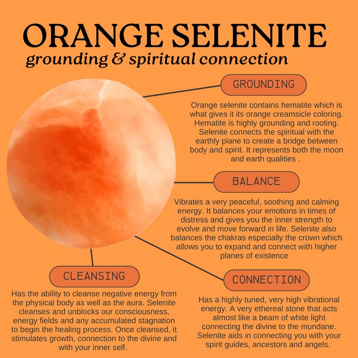 Orange Selenite