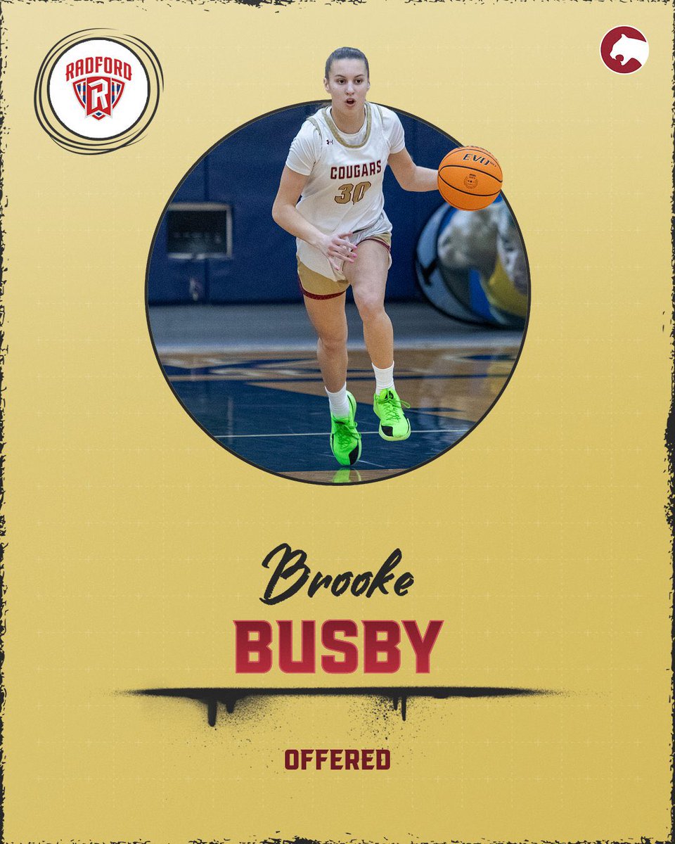 🏀 Cannon School Girls Basketball 🏀 (@cannon_gbb) on Twitter photo Congratulations <a href="/BrookeBusby2027/">Brooke Busby</a> on earning an offers from <a href="/Radford_WBB/">Radford Women's Basketball</a>
#LeaveALegacy Congratulations <a href="/BrookeBusby2027/">Brooke Busby</a> on earning an offers from <a href="/Radford_WBB/">Radford Women's Basketball</a>
#LeaveALegacy