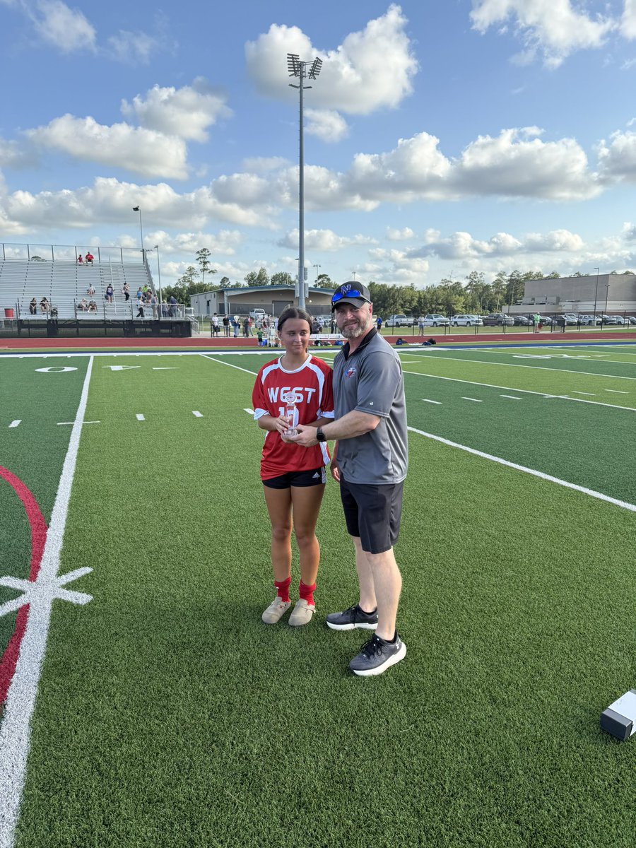 Congrats to Audrey Harlien from Crosby being selected as the West MVP for yesterday’s All Star game!