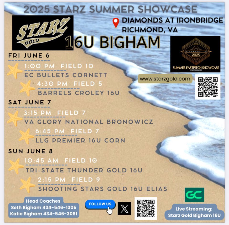 First tournament of the summer. <a href="/18uStarz/">Starz 18u Gold</a> <a href="/StarzGold/">StarzGold</a>