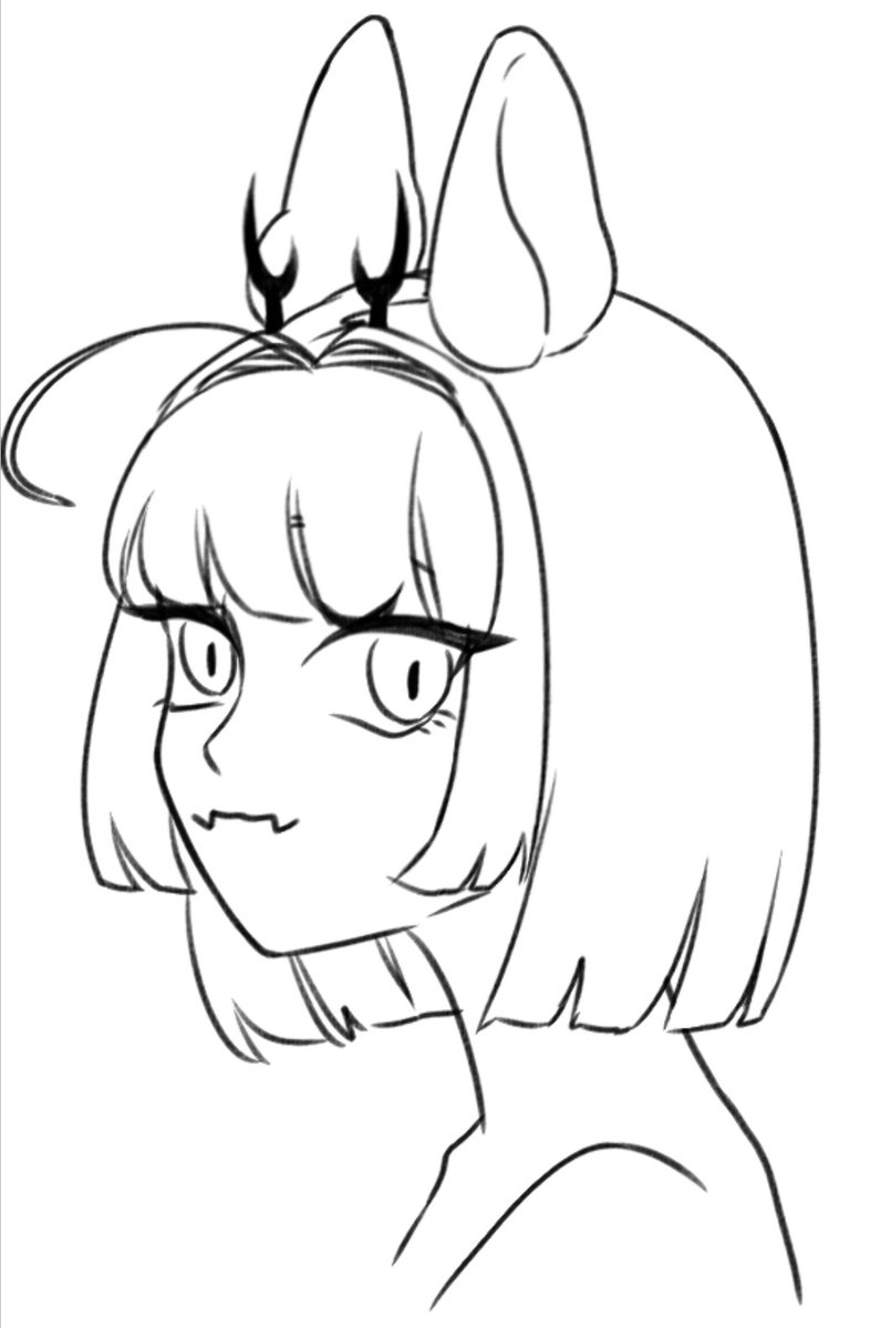 さらに髪で遊ぶ