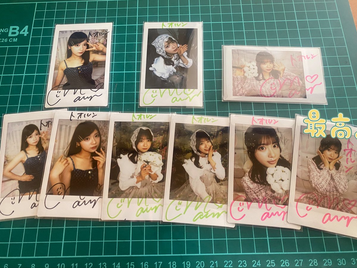 まるぴ　クリスマスチェキ2023 学校宿題チェキ2024 特典写真付き まるぴの宿チェキが到着！ いや、ほんと全チェキ強い！ アクスタも写真