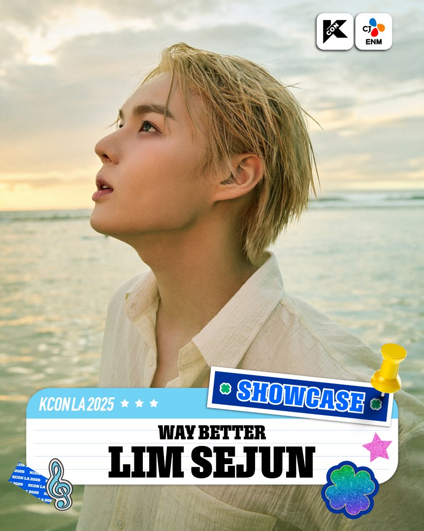 [#KCONLA2025] 𝐒𝐇𝐎𝐖𝐂𝐀𝐒𝐄

𝐋𝐈𝐌 𝐒𝐄 𝐉𝐔𝐍
#LIMSEJUN 

<a href="/WAYBETTER_GB/">WAY BETTER Official</a> 

-
KCON LA 2025
AUG 1-3
Crypto.com Arena, LA Convention Center

Let's #KCON