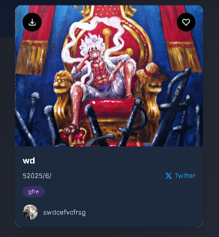 Elbaph_land's tweet image. شكل البطاقات النهائي :
يتضمن اسم الصورة والهاشتاق والتاريخ (يحتاج تعديل) 
وحساب المبدع تضغط عليه ينقلك لصفحة خاصة به كأنها انستقرام

ورابط تويتر يوديك للتغريدة نفسها حقت الرسمة
#ONEPIECE1151 #سبويلر_ون_بيس #ONEPIECE