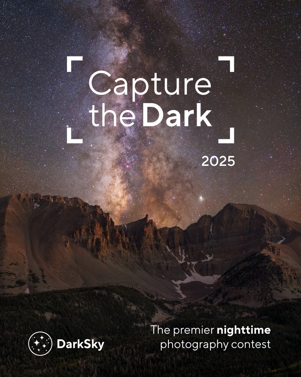Sarah Mathews (@sarahmathsastro) on Twitter photo The Capture the Dark is open for entries through June 30! It’s a global night photo contest focused on light pollution awareness from <a href="/IDADarkSky/">DarkSky International</a>! It’s free to enter, open to all. I’m one of this year’s judges and would love to see your work.
Info: capturethedark.us.launchpad6.com/contest2025 The Capture the Dark is open for entries through June 30! It’s a global night photo contest focused on light pollution awareness from <a href="/IDADarkSky/">DarkSky International</a>! It’s free to enter, open to all. I’m one of this year’s judges and would love to see your work.
Info: capturethedark.us.launchpad6.com/contest2025