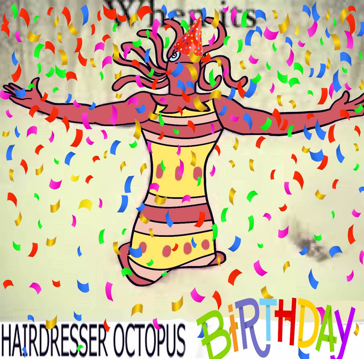 when its hairdresser octopus friday tweet media