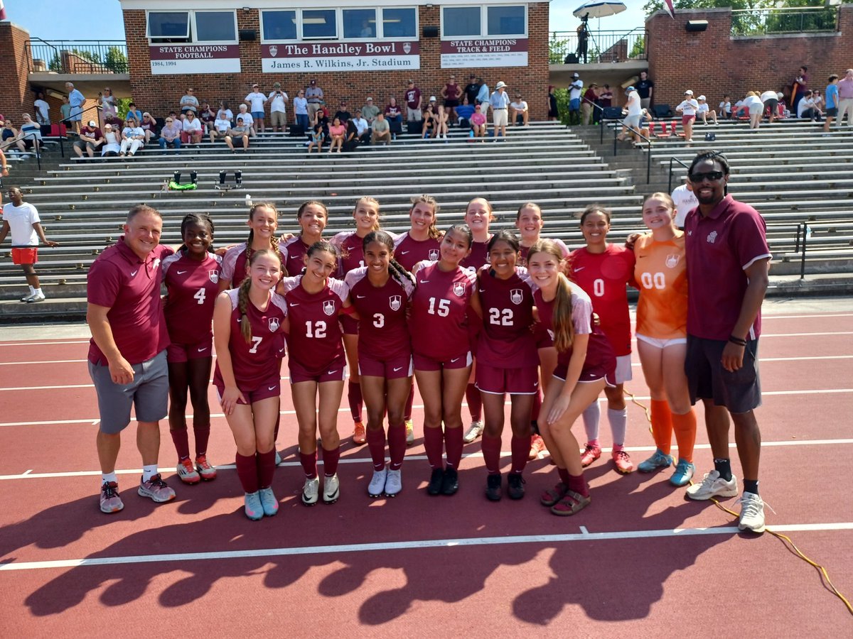 Congratulations to our girls soccer team on punching their 1st ticket through to the state playoffs!  Well done by the coaching staff and the girls!  <a href="/HandleyJudges/">John Handley Athletics & Activities</a>