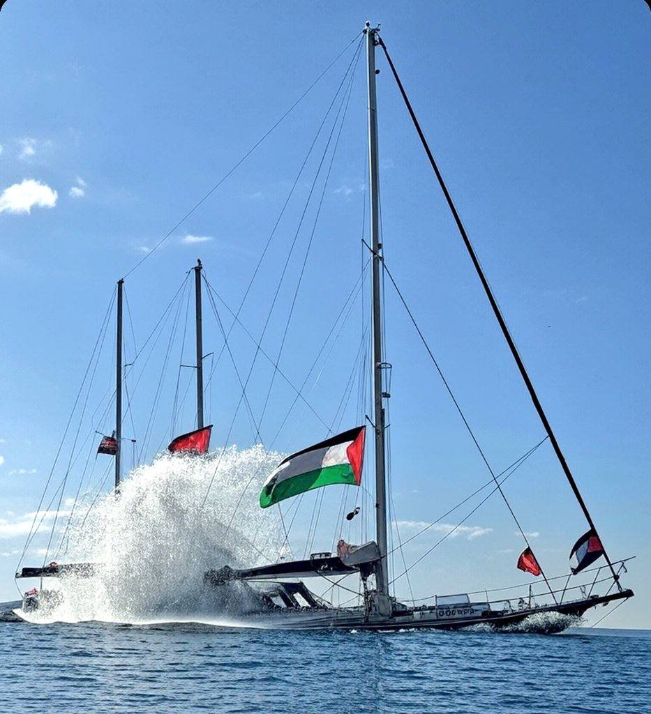 schunnaq's tweet image. 🚨🇸🇪 Sources reveal a terrorist cell linked to Hamas and Iran planned to sink Greta Thunberg’s boat using a sea mine or drone strike, intending to falsely blame Israel. 
#Sweden #GretaThunberg #TerrorPlot #Iran #Hamas #Disinformation #BreakingNews #Gaza  #Israel